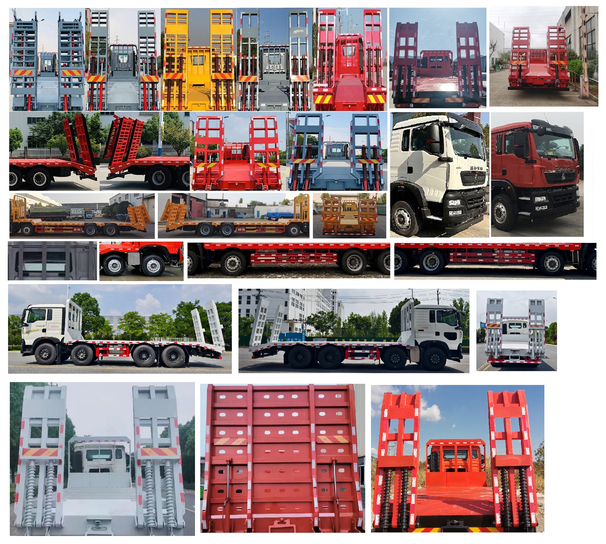 豪沃牌ZZ5317TPBN466GF1平板運(yùn)輸車公告圖片