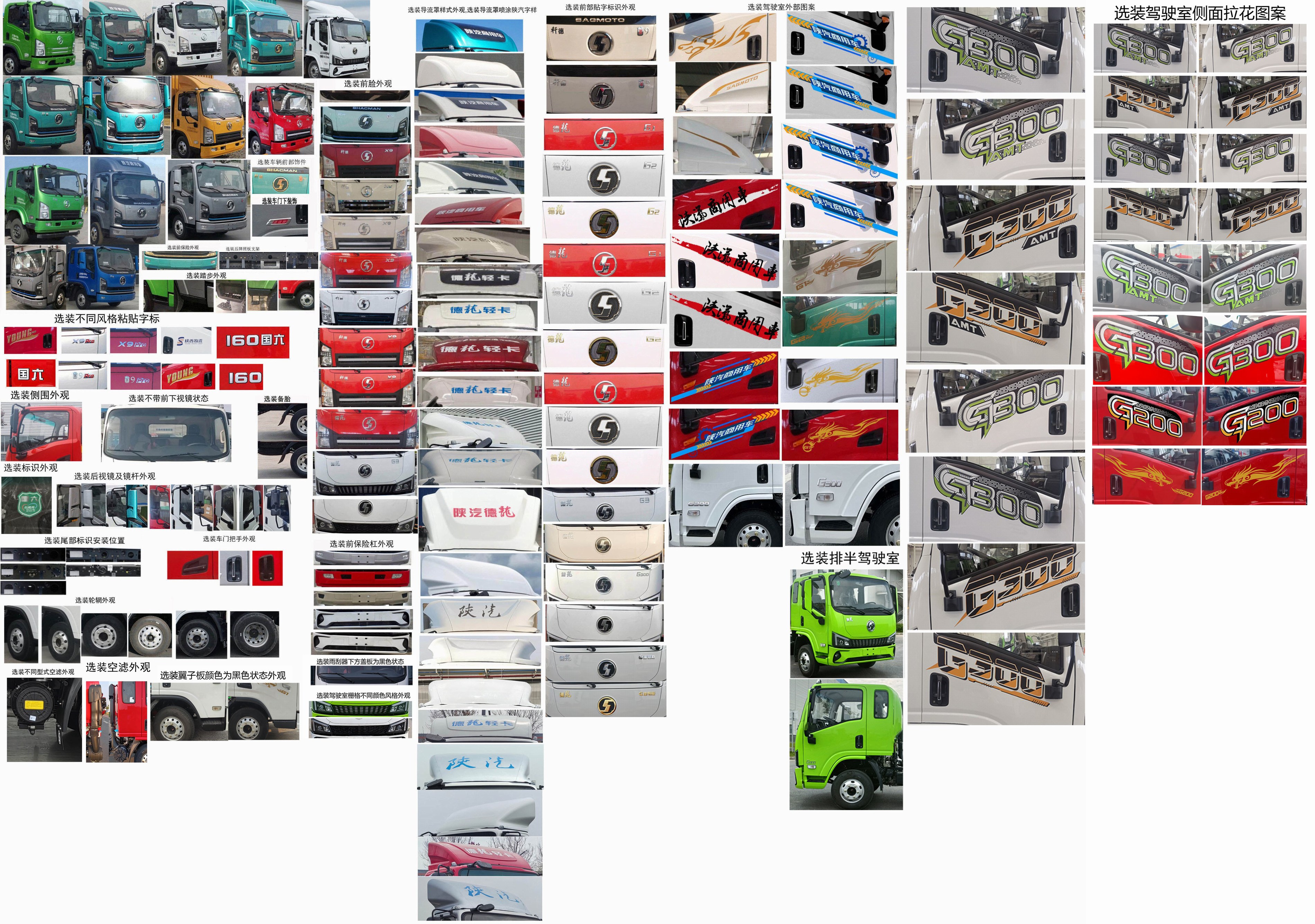 陜汽牌SX5041CCYNP6331倉柵式運(yùn)輸車公告圖片