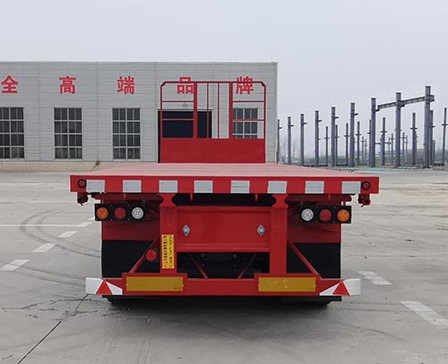陆海汽车牌TXC9401TPB平板运输半挂车公告图片