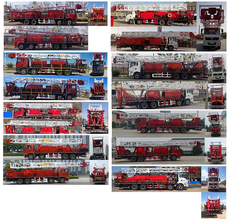 專致牌YZZ5311TXJSX6修井機(jī)公告圖片