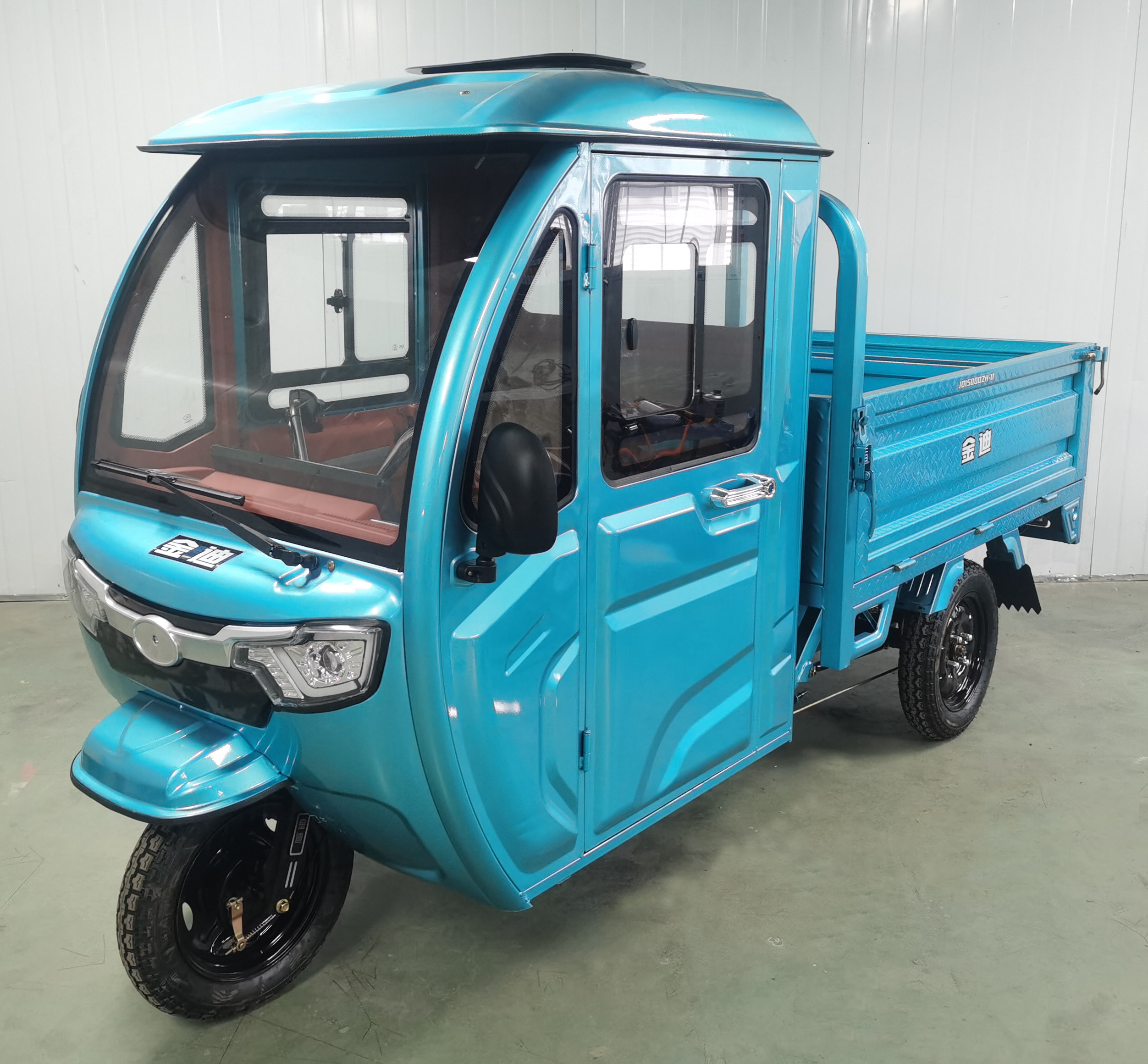 金迪牌JD1500DZH-11电动正三轮摩托车公告图片