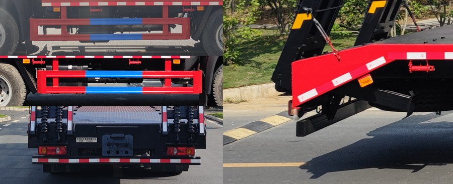 東風(fēng)牌EQ5160TPBL6D平板運(yùn)輸車公告圖片