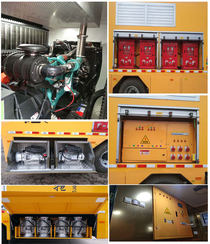 华智汛牌XJY5150TPSQ1大流量排水抢险车公告图片