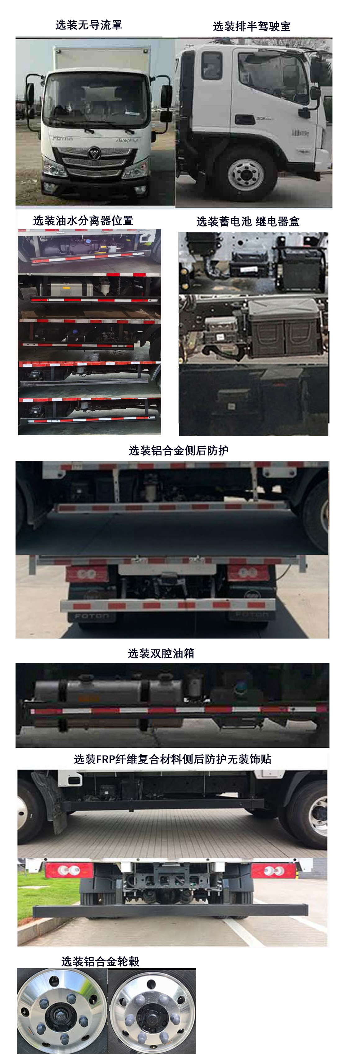 福田牌BJ5048XYK-FM3翼開(kāi)啟廂式車(chē)公告圖片