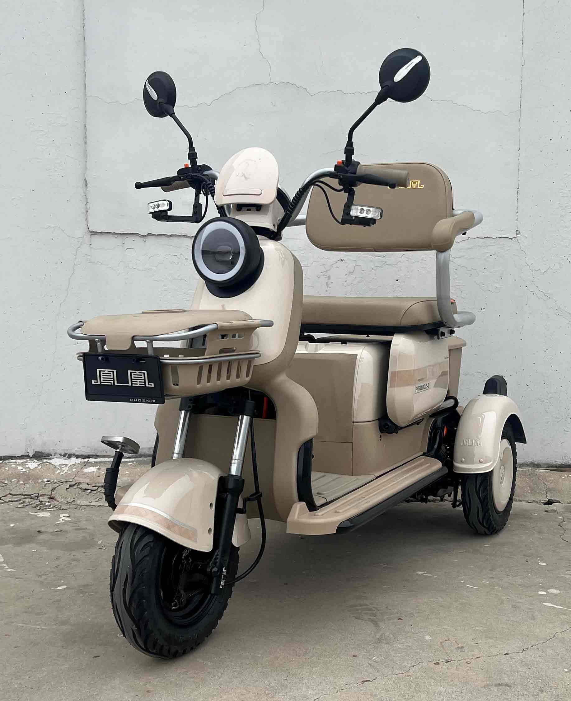 凤凰牌FH500DQZ-3电动正三轮轻便摩托车公告图片