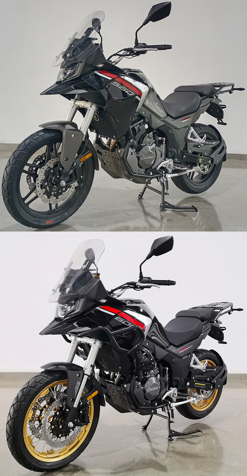 赛科龙牌SR600GY-A两轮摩托车公告图片