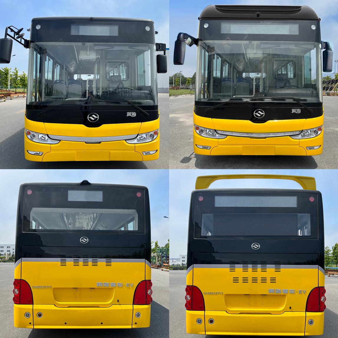 黄海牌DD6851EV12纯电动低入口城市客车公告图片