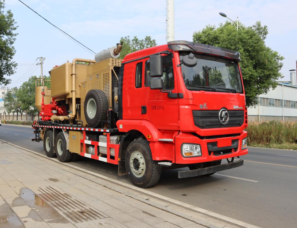 中汽力威牌HLW5230TGJSX6固井车