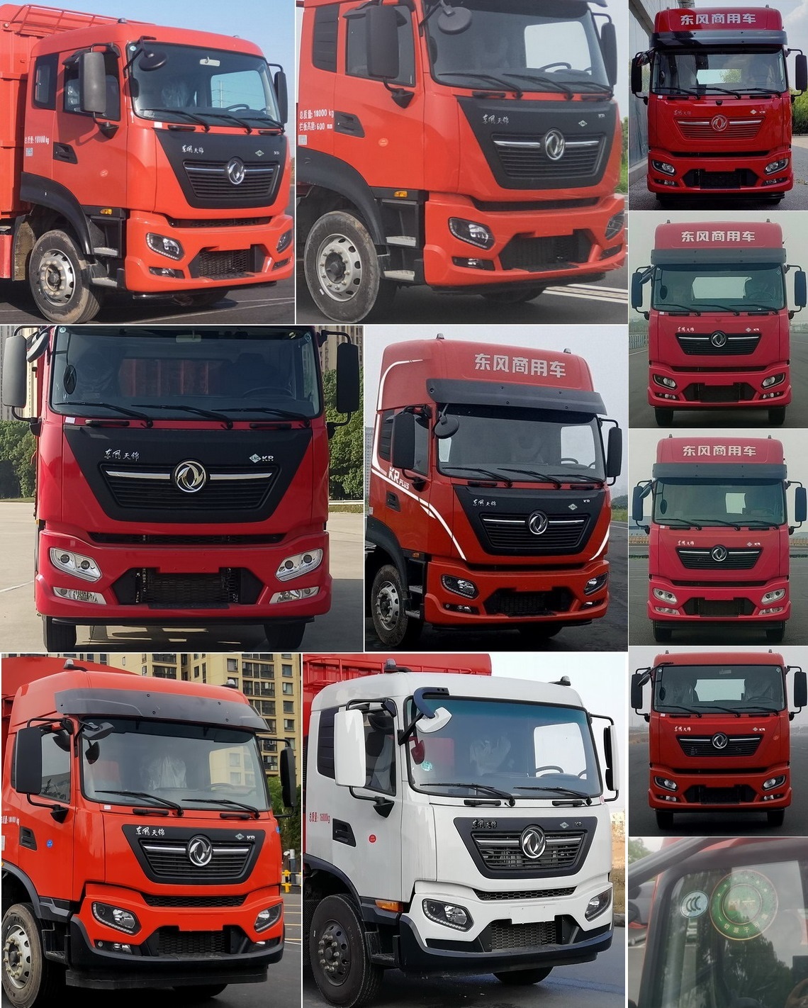 东风牌DFH5180CCYE26仓栅式运输车公告图片