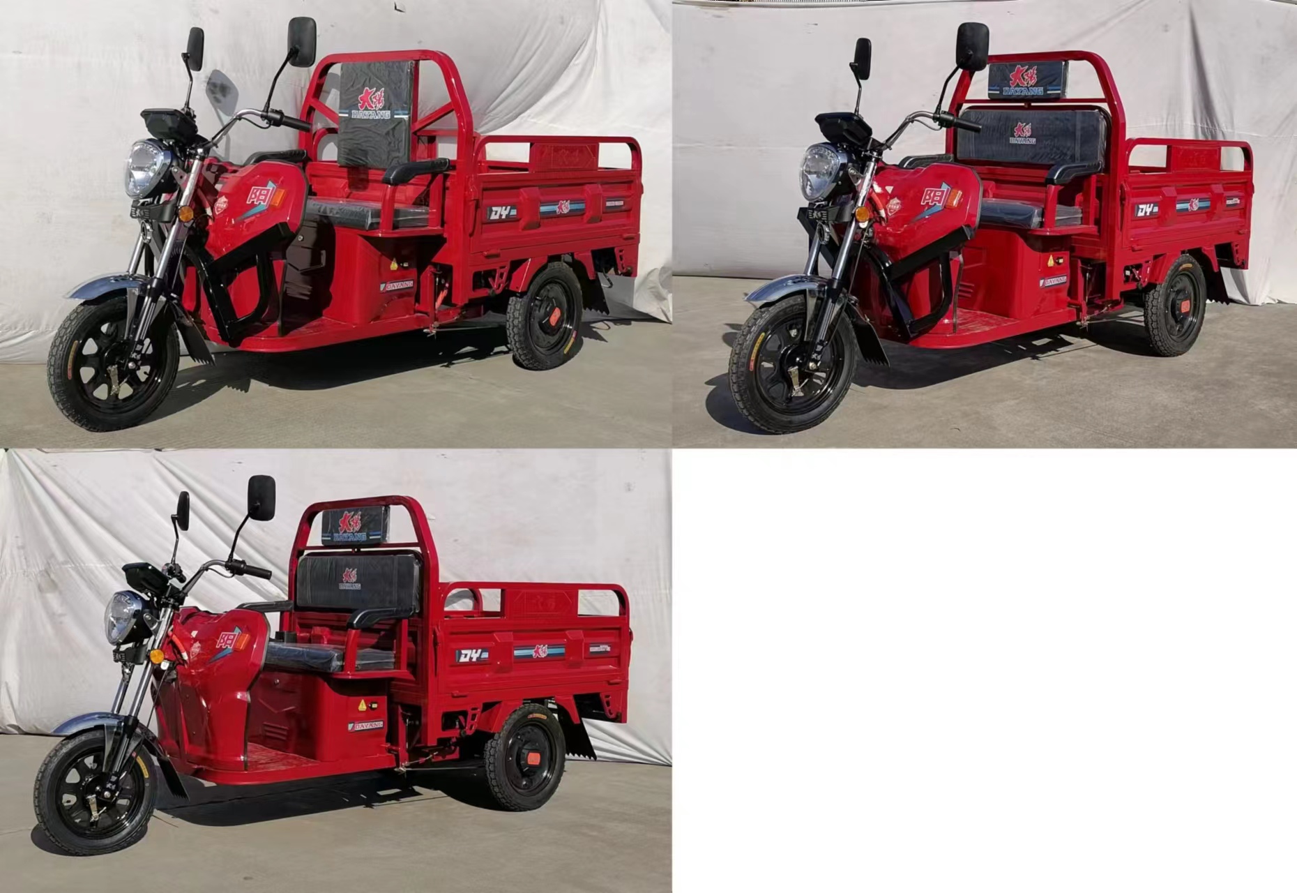 大阳牌DY1500DZH-16电动正三轮摩托车公告图片
