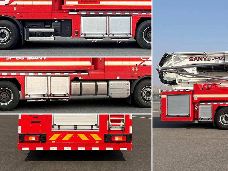 三一牌SYM5520JXFJP65舉高噴射消防車公告圖片