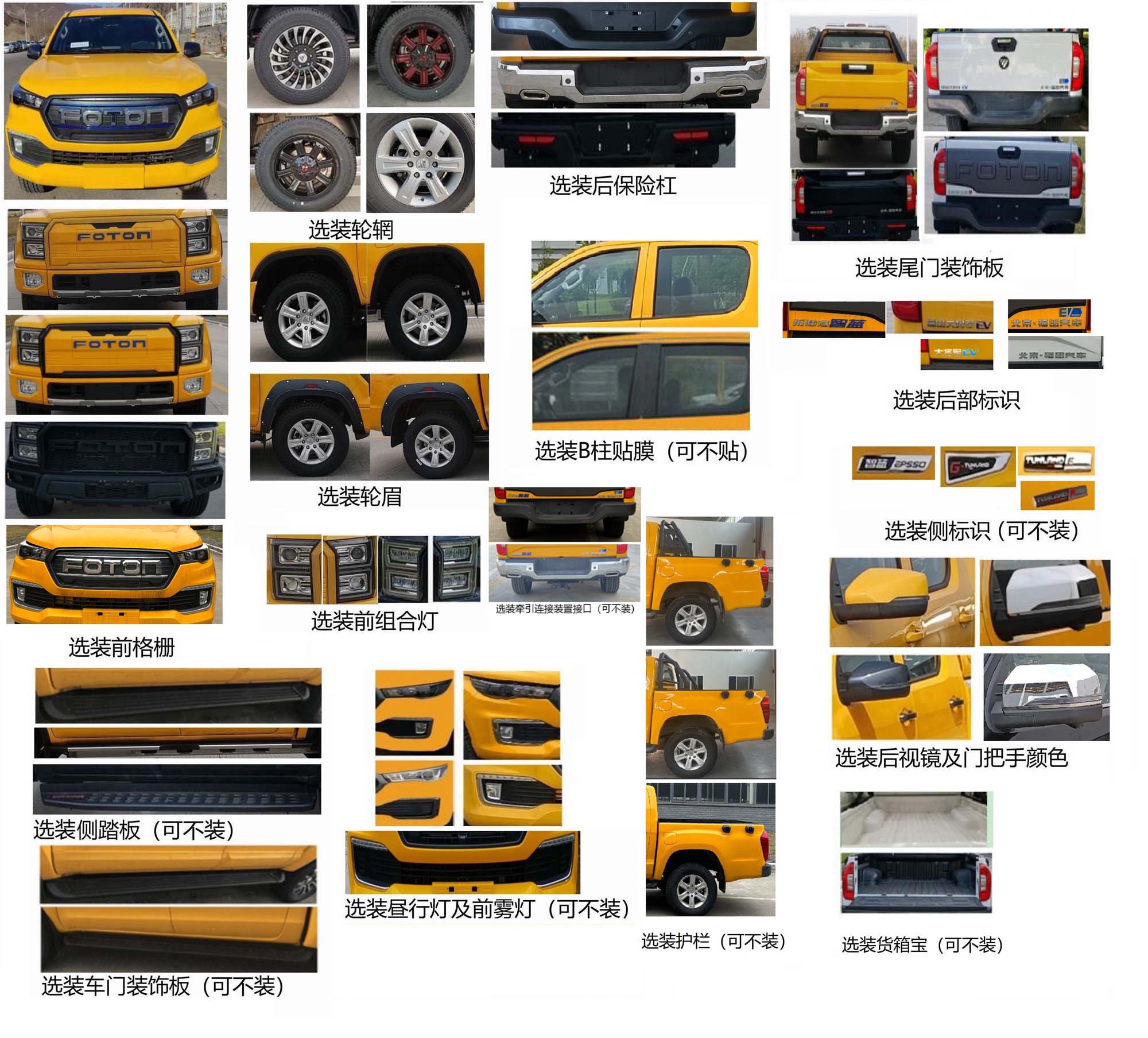BJ1037EVMA7 福田牌177马力单桥纯电动1.5米纯电动多用途货车图片