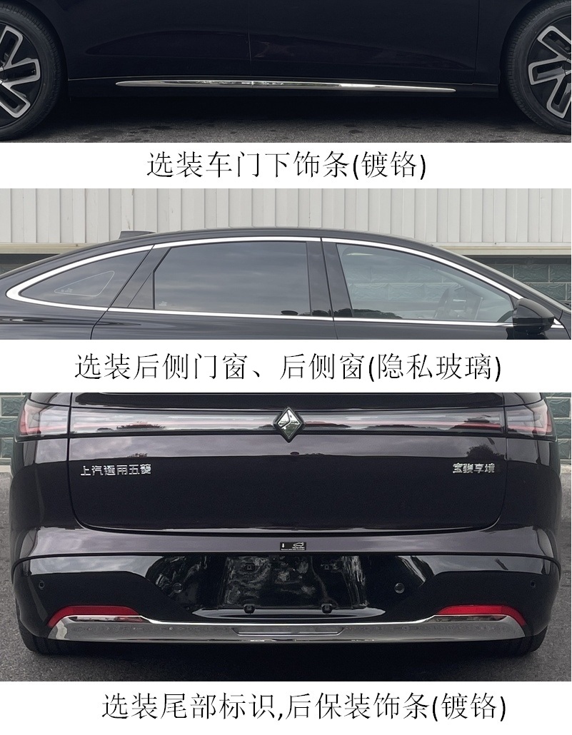宝骏牌LZW7008EVA1纯电动轿车公告图片