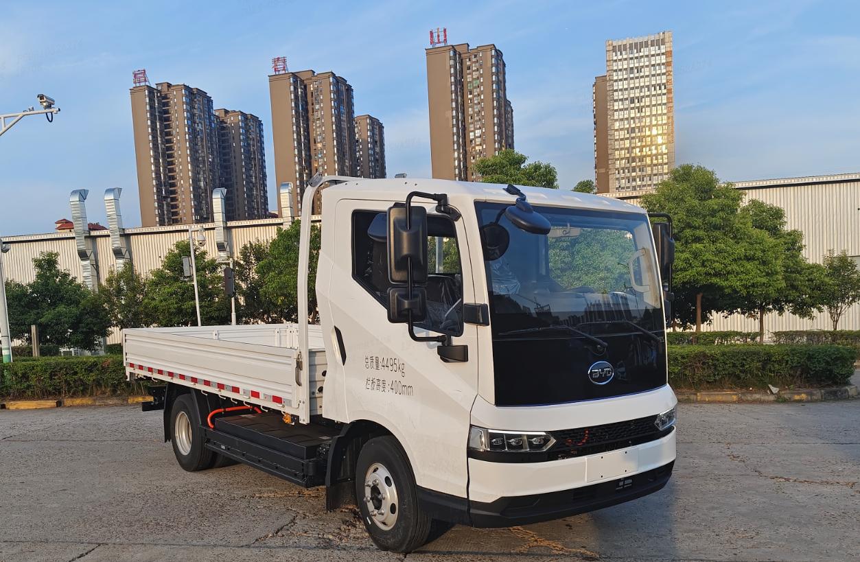 比亚迪牌 204马力 纯电动载货汽车(BYD1040A3BEV1)