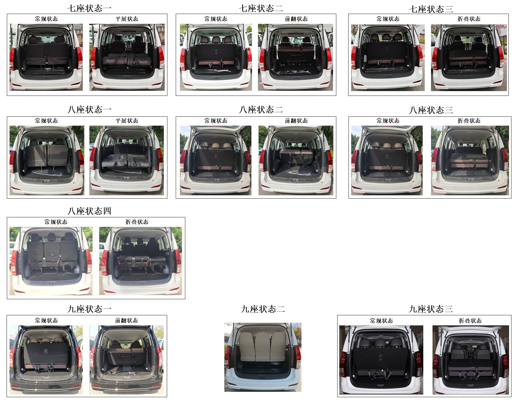 东风牌LZ6520M15B0CNG多用途乘用车公告图片