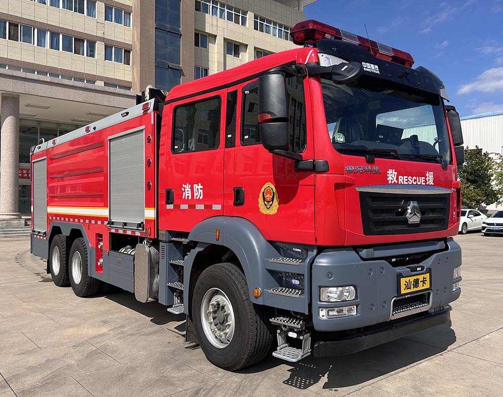 银河牌BX5280GXFSG120/SK6水罐消防车