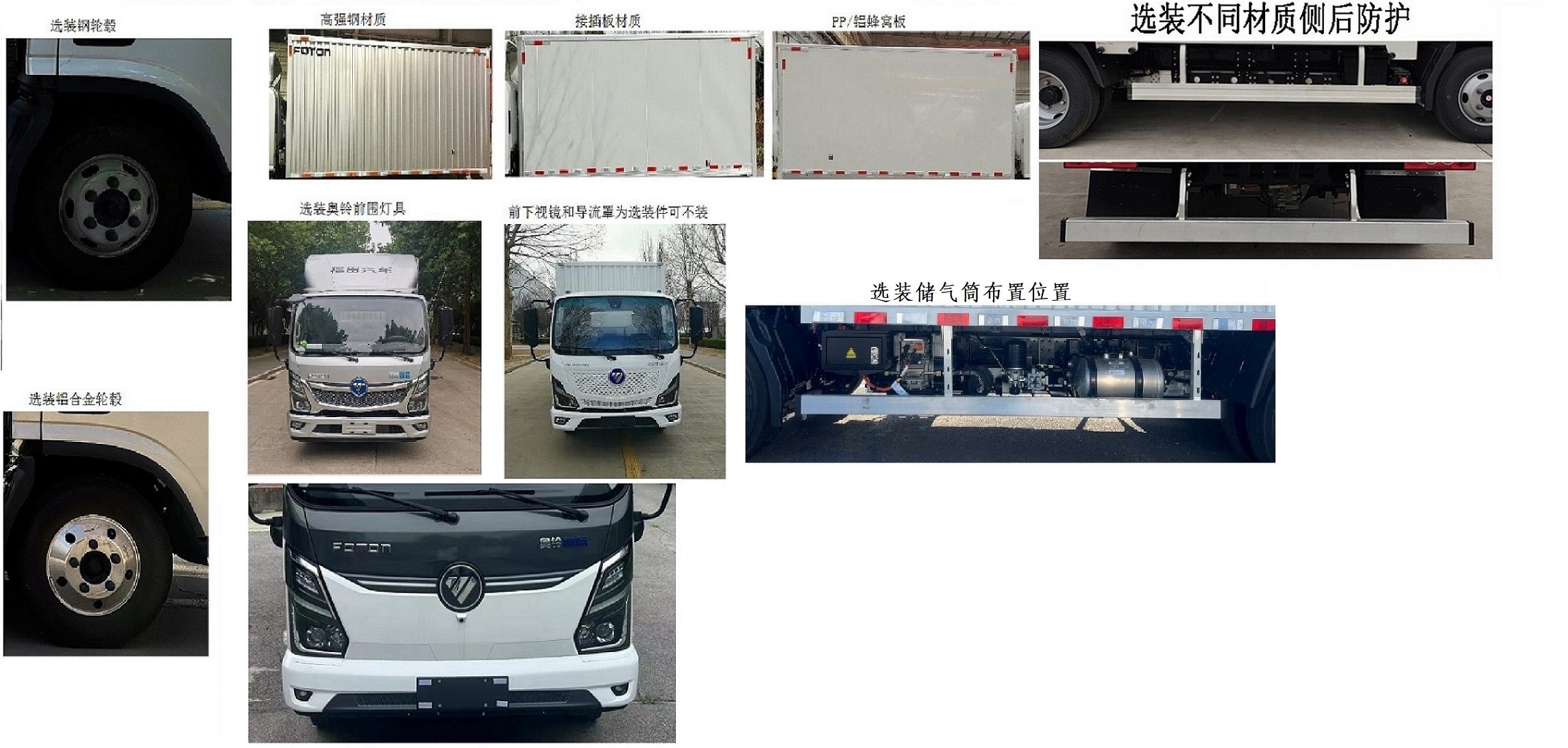 福田牌BJ5048XXYEVN純電動(dòng)廂式運(yùn)輸車公告圖片