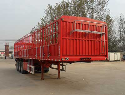 智德盛宇牌13米33.8吨3轴仓栅式运输半挂车(MSD9400CCY)