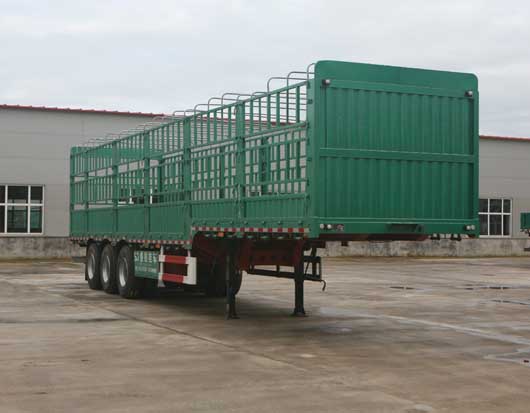 智德盛宇牌13米33.8吨3轴仓栅式运输半挂车(MSD9401CCY)