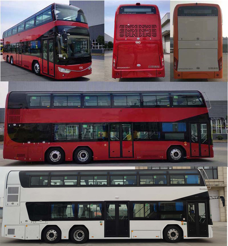安凯牌HFF6124GS03EV1纯电动双层城市客车公告图片