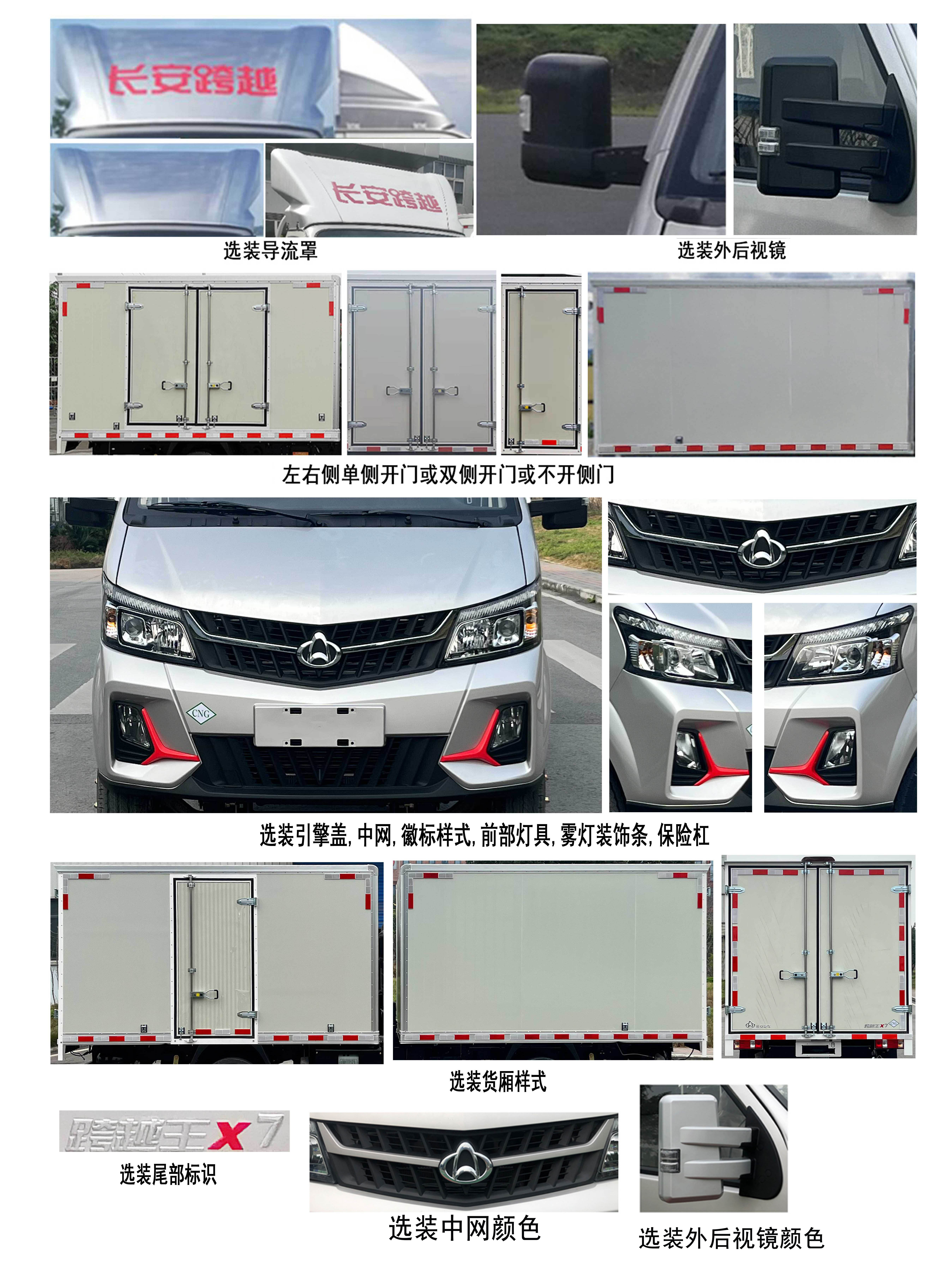 长安牌SC5031XXYFRS61CNG厢式运输车公告图片