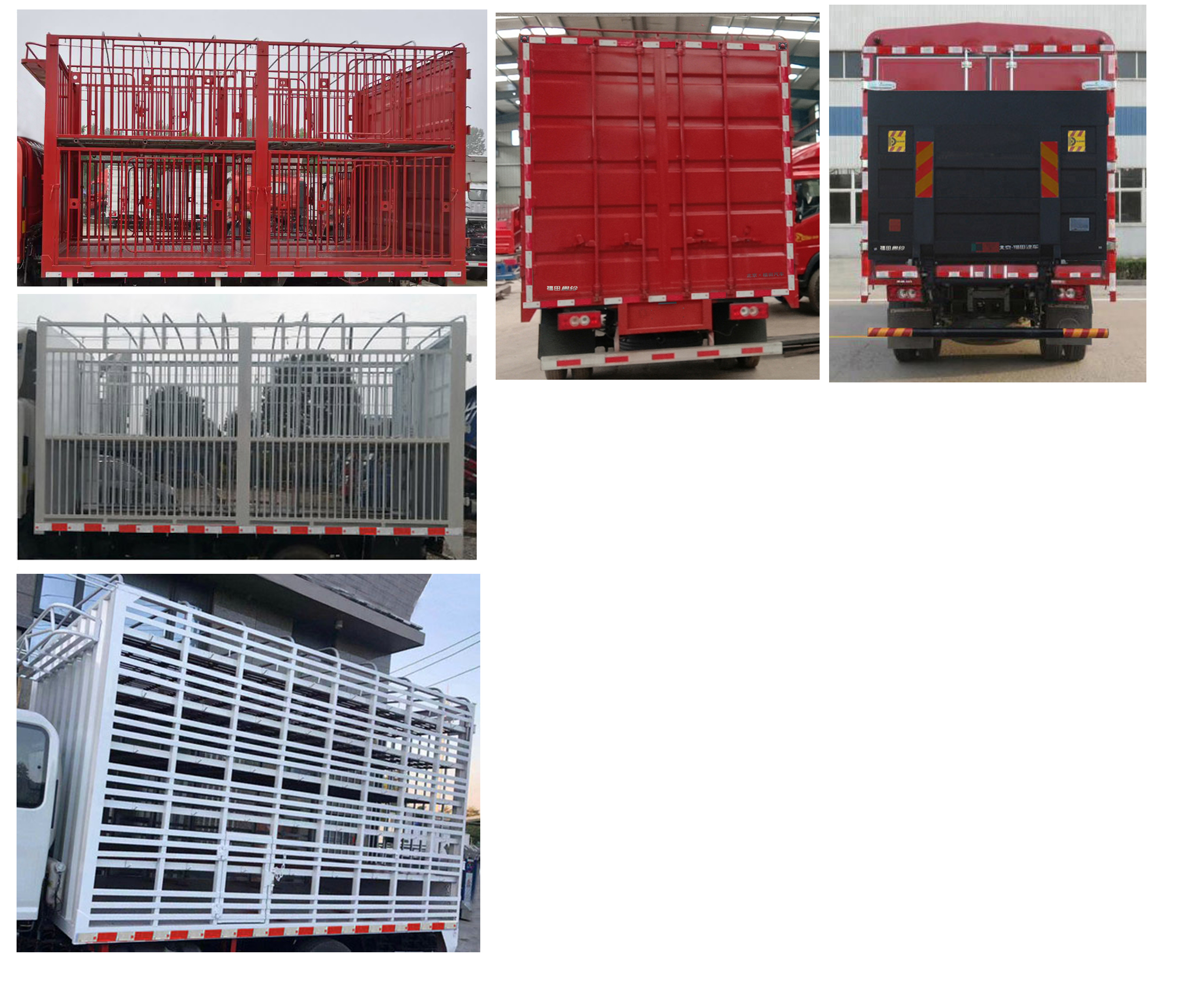 福田牌BJ5048CCQ9JEA-AB1畜禽運輸車公告圖片