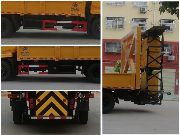 程力威牌CLW5100TFZD6防撞缓冲车公告图片