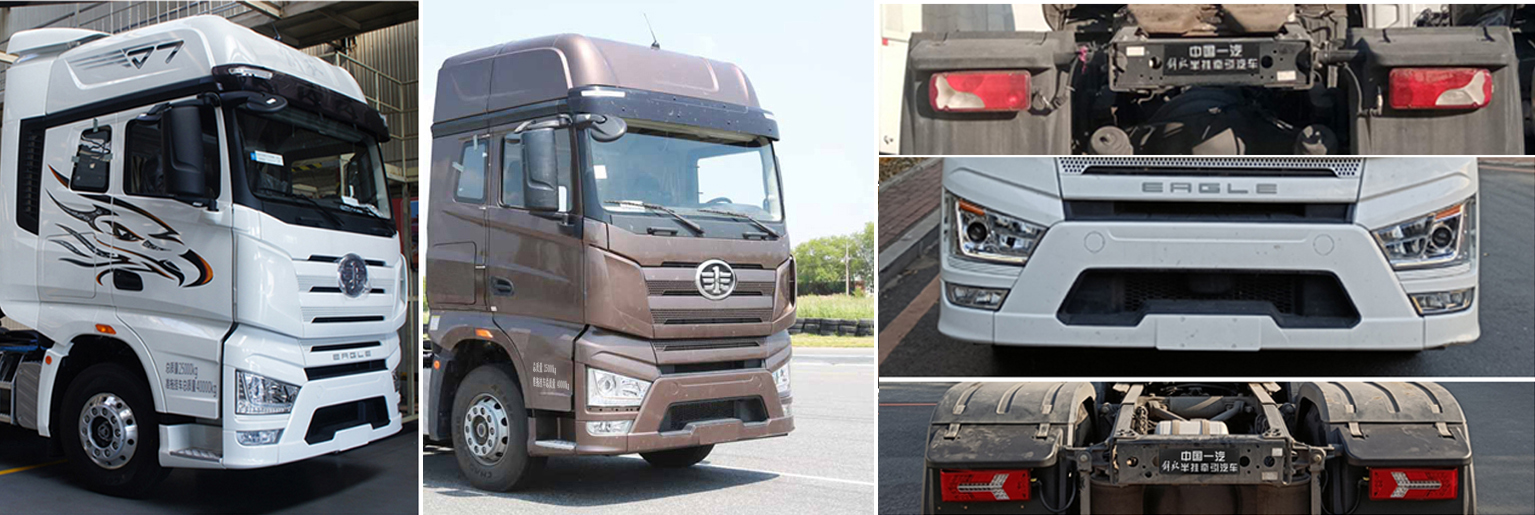 解放牌CA4250P77K25T1A2E6平头柴油半挂牵引车公告图片