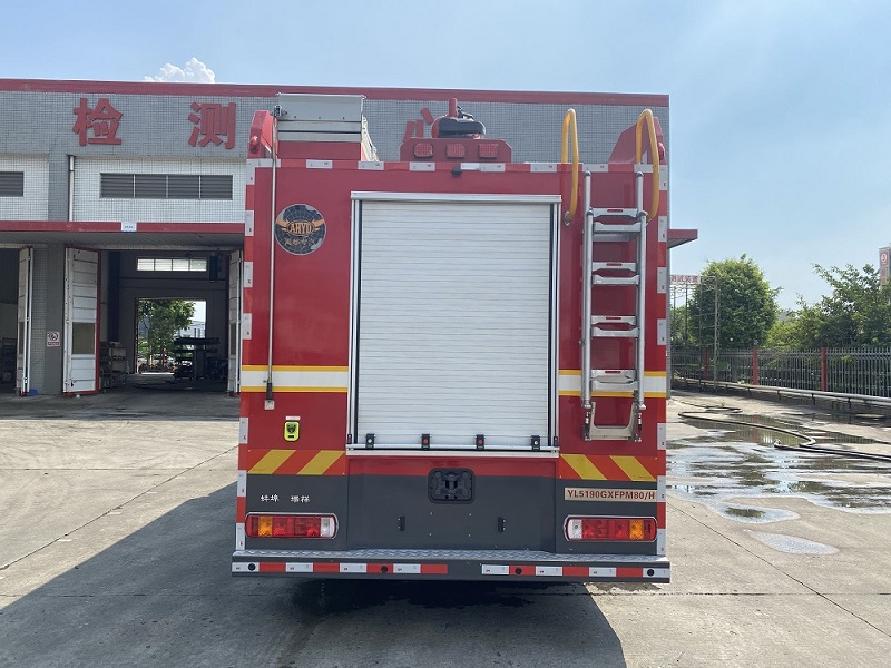 禹都牌YL5190GXFPM80/H泡沫消防車公告圖片