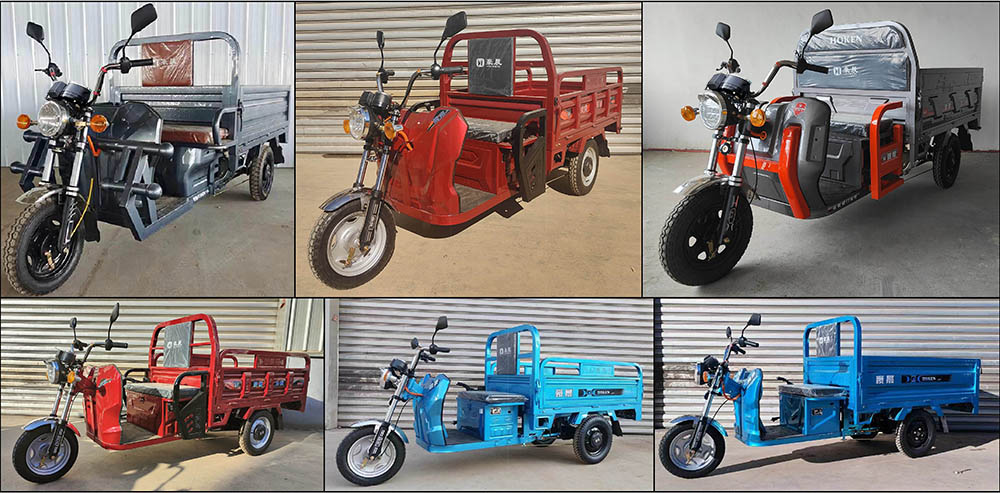 豪晨牌HC1200DZH-14C电动正三轮摩托车公告图片