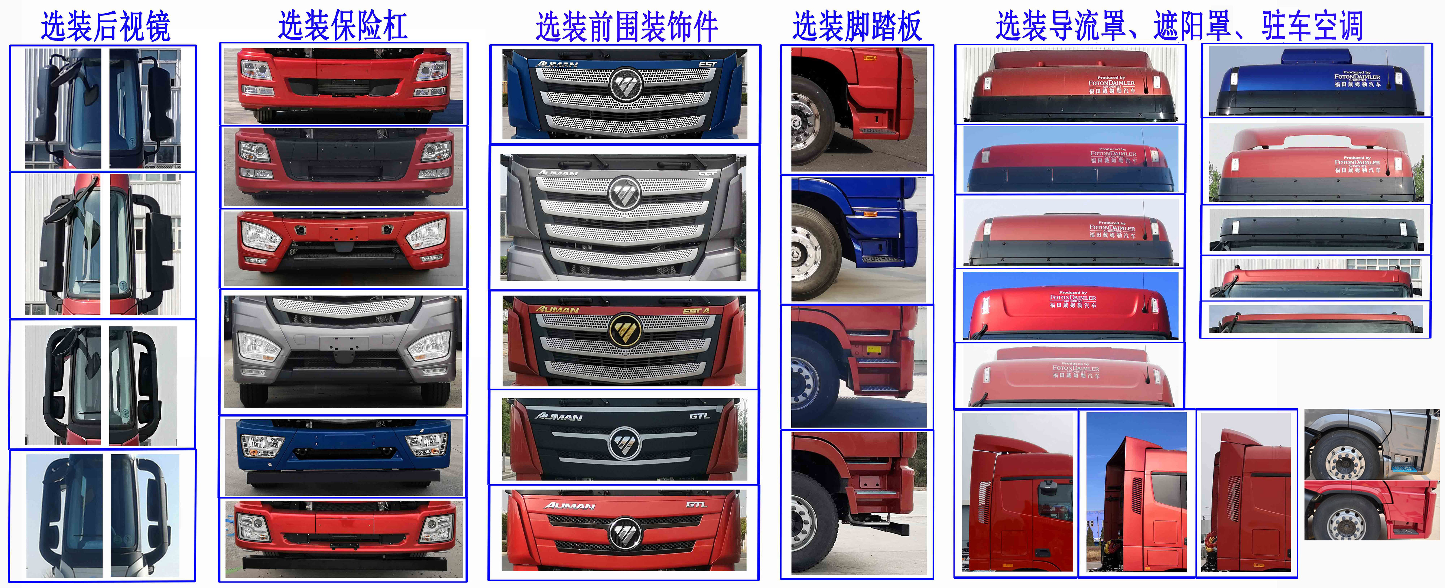 欧曼牌BJ4189Y6ADL-08半挂牵引车公告图片