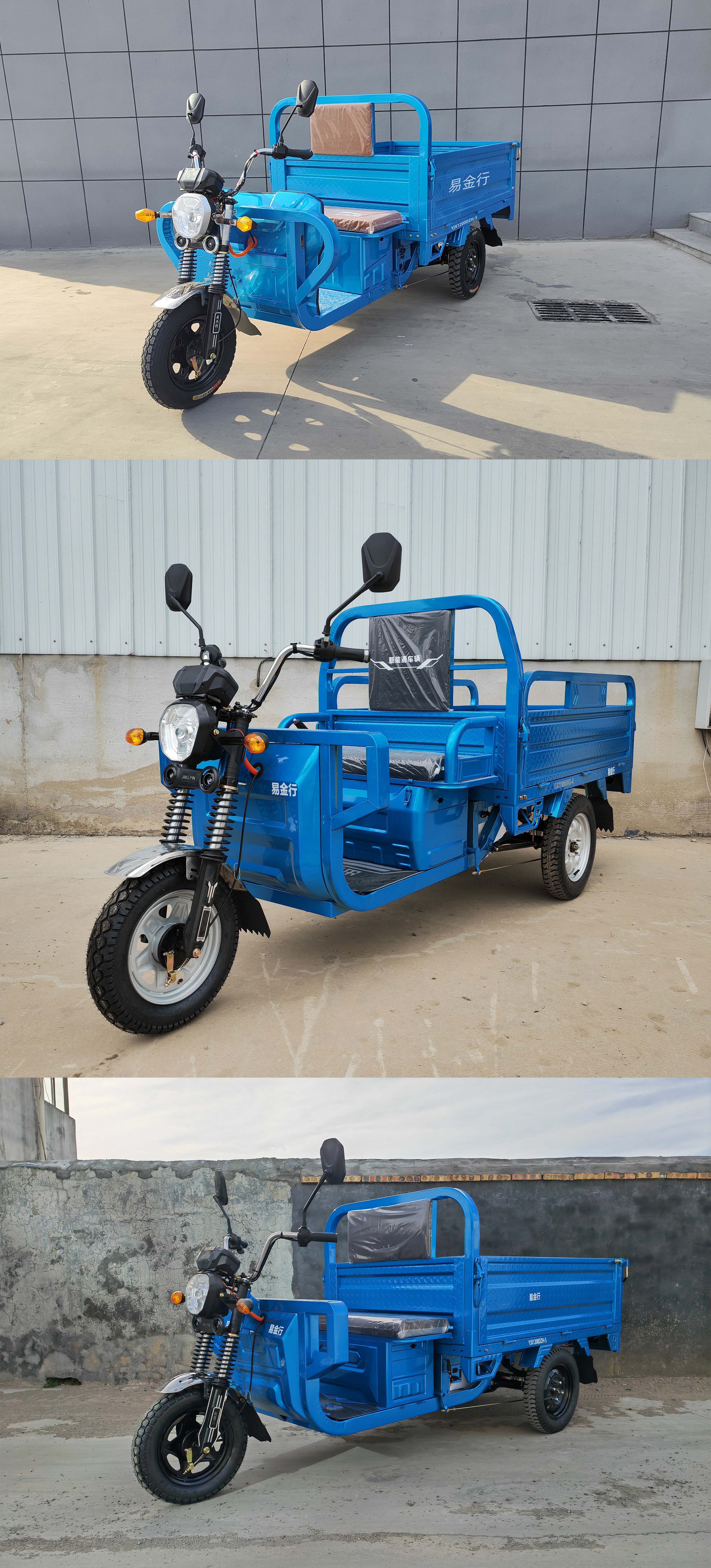 易金行牌YJX1200DZH-5电动正三轮摩托车公告图片