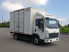 豪沃牌ZZ5047XXYG3314Z143BEV纯电动厢式运输车