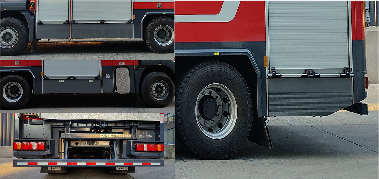 徐工牌XGF5240TPS30F大流量排水搶險車公告圖片