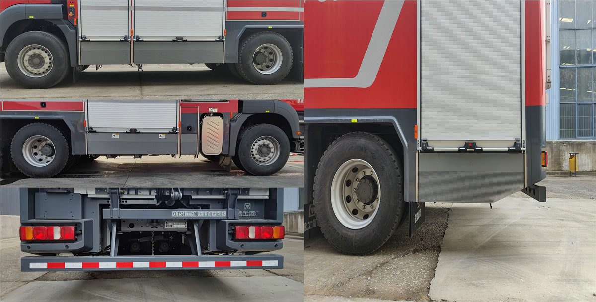 徐工牌XGF5241TPS50F大流量排水搶險車公告圖片