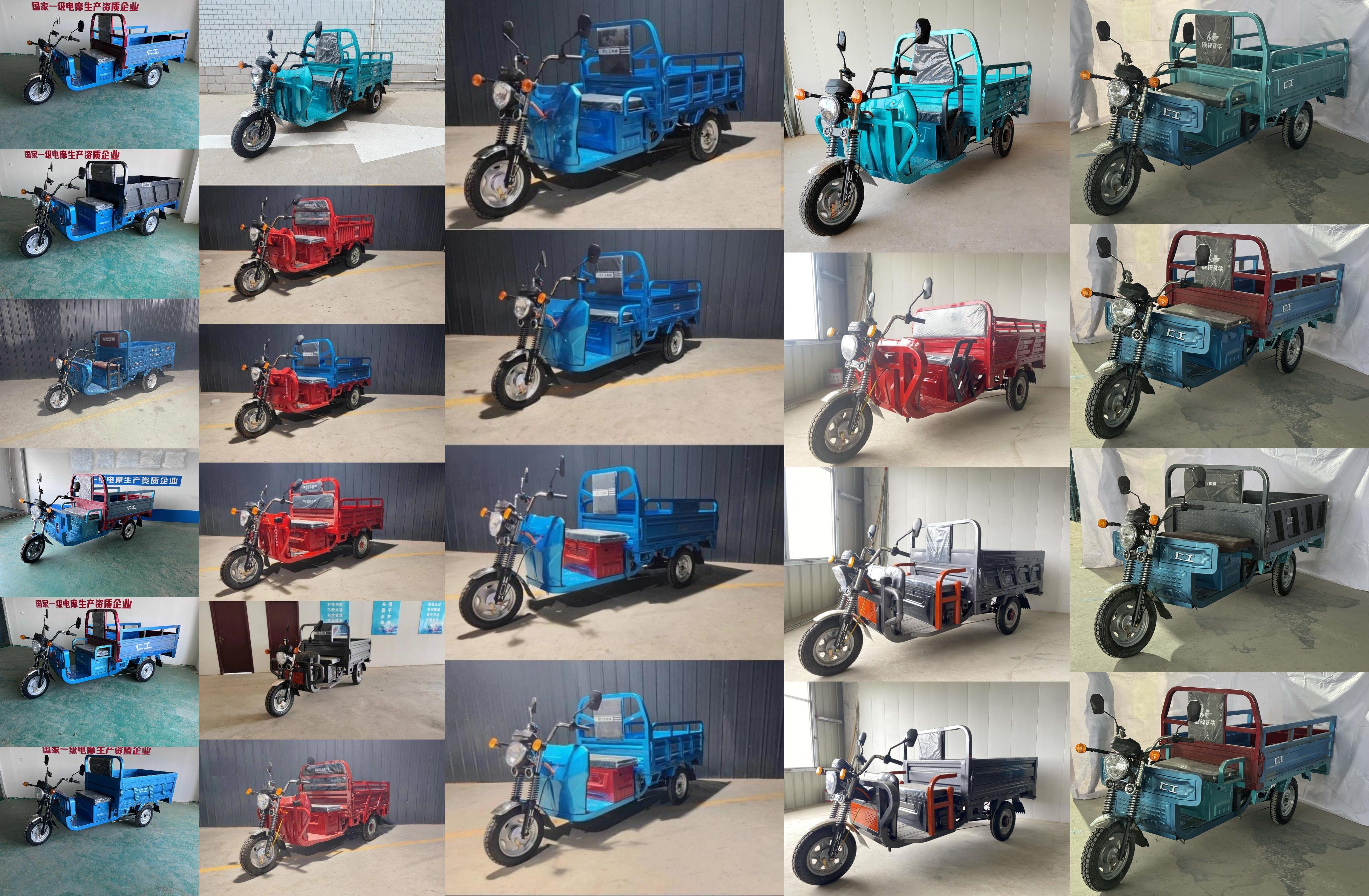 仁工牌RG1200DZH-2电动正三轮摩托车公告图片