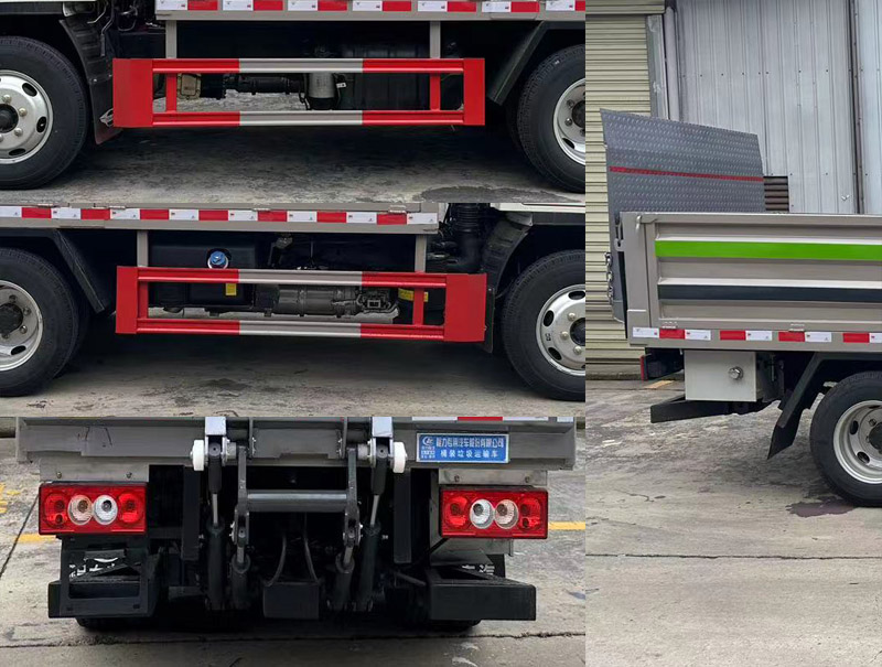 程力威牌CLW5040CTYBHJ桶裝垃圾運輸車公告圖片