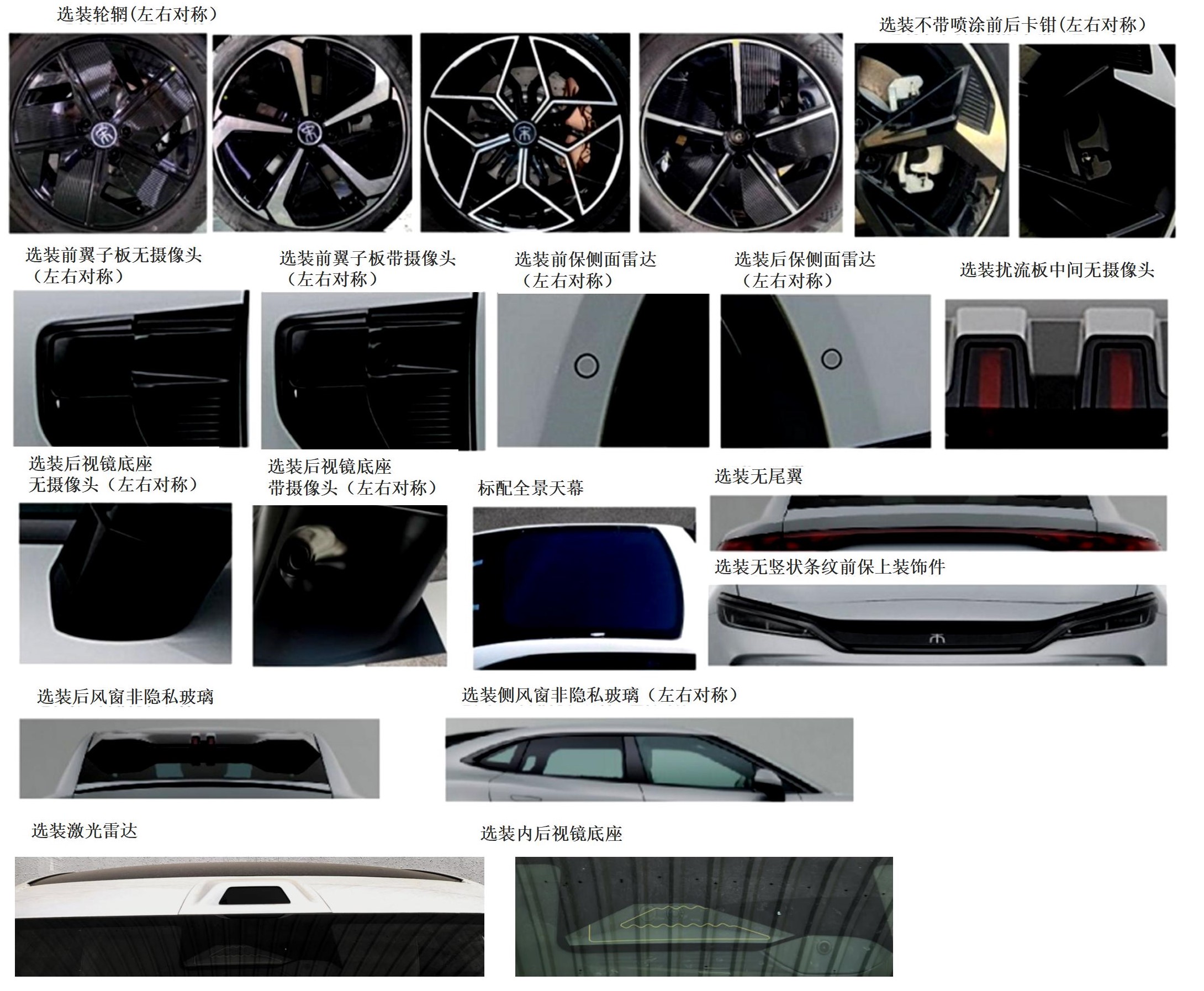 比亚迪牌BYD7007BEVA1纯电动轿车公告图片