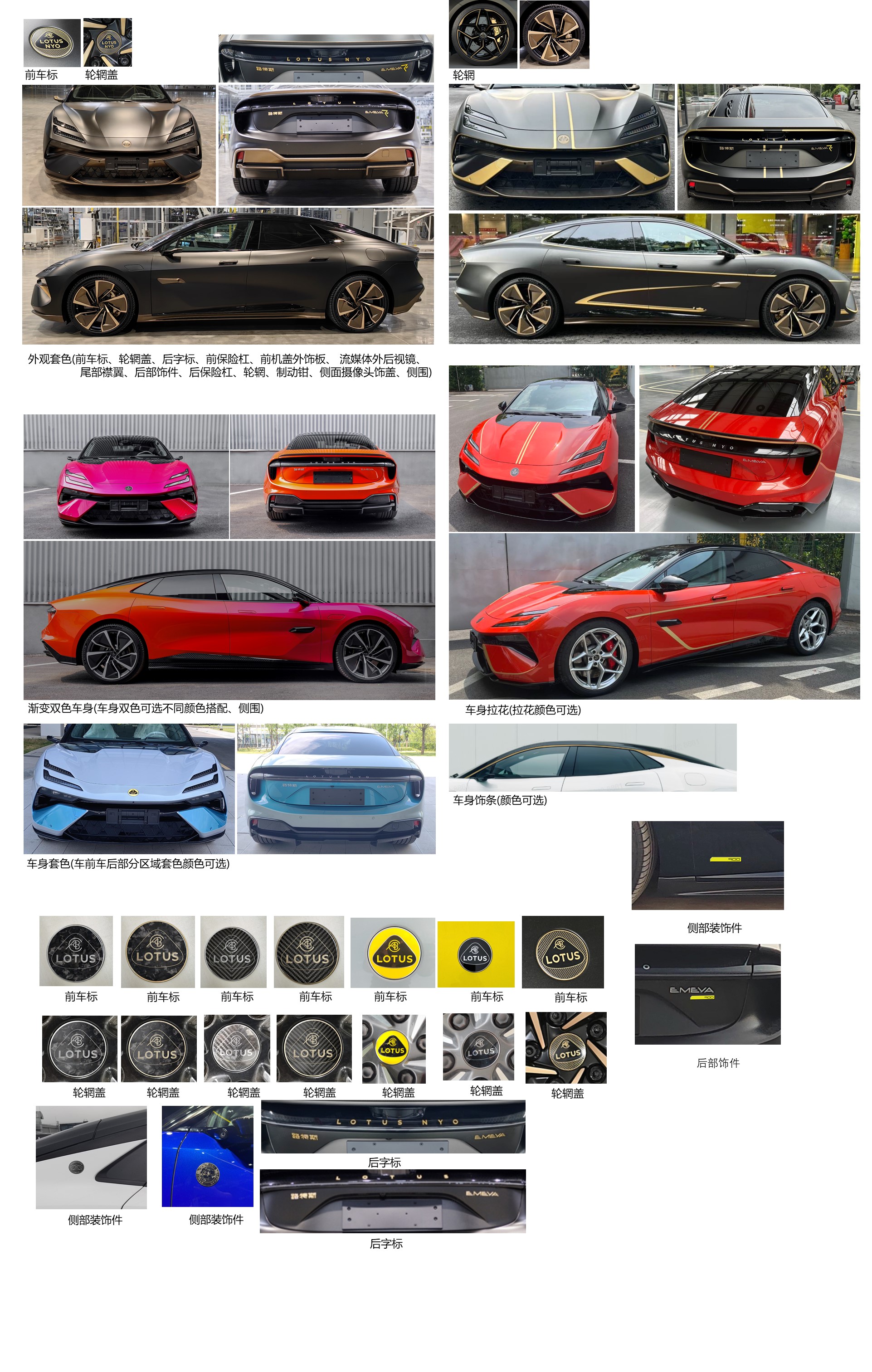 路特斯牌LTS7000H2BEV纯电动轿车公告图片