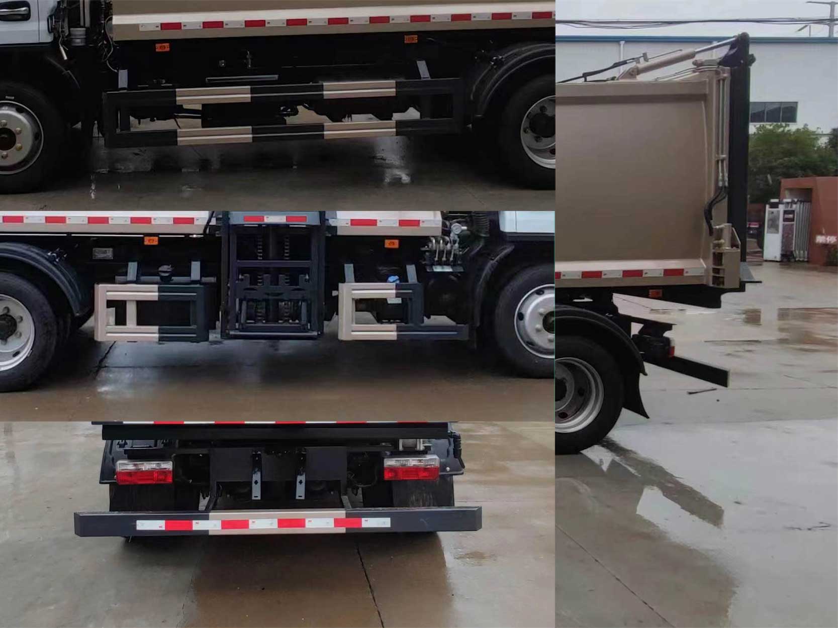 程力威牌CLW5120TCA6LZ餐廚垃圾車(chē)公告圖片