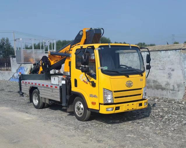 鲁济家庆牌LFV5041JGKCA6高空作业车