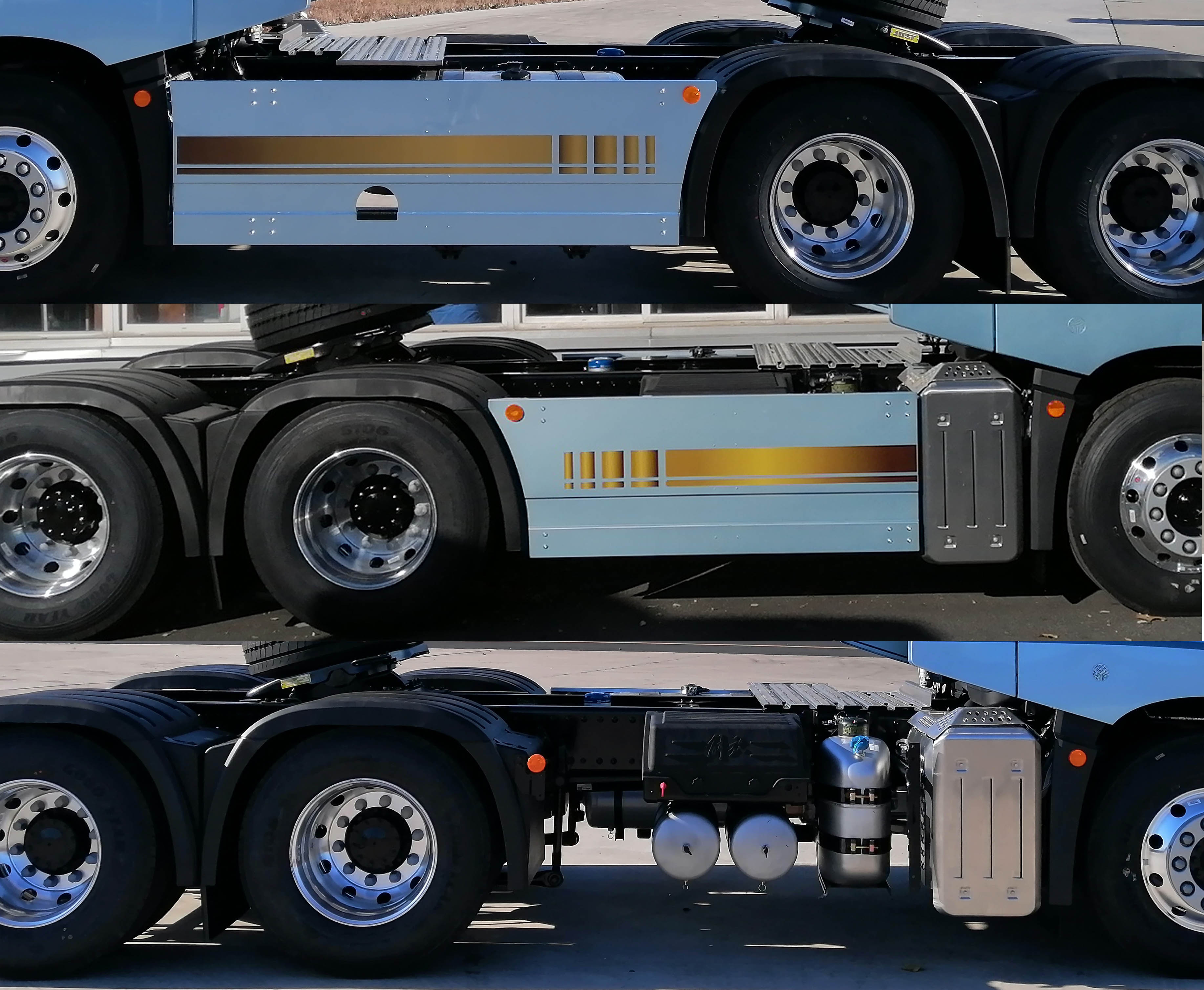 解放牌CA4255P35K18T1E6A80危险品牵引汽车公告图片