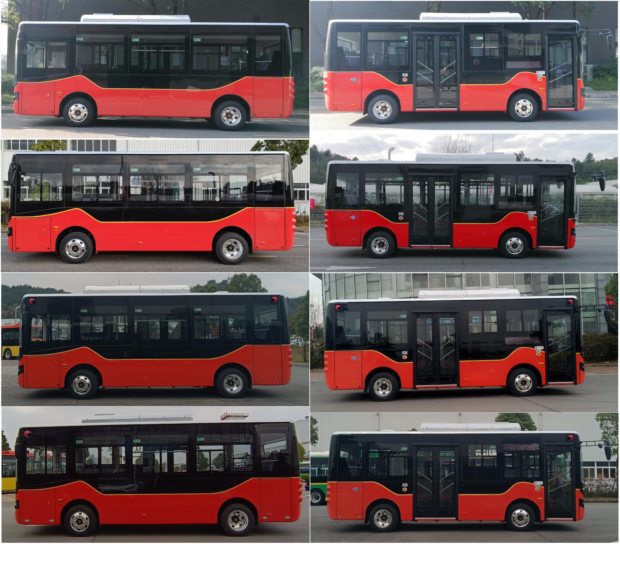 万达牌WD6707BEVLG03纯电动低入口城市客车公告图片
