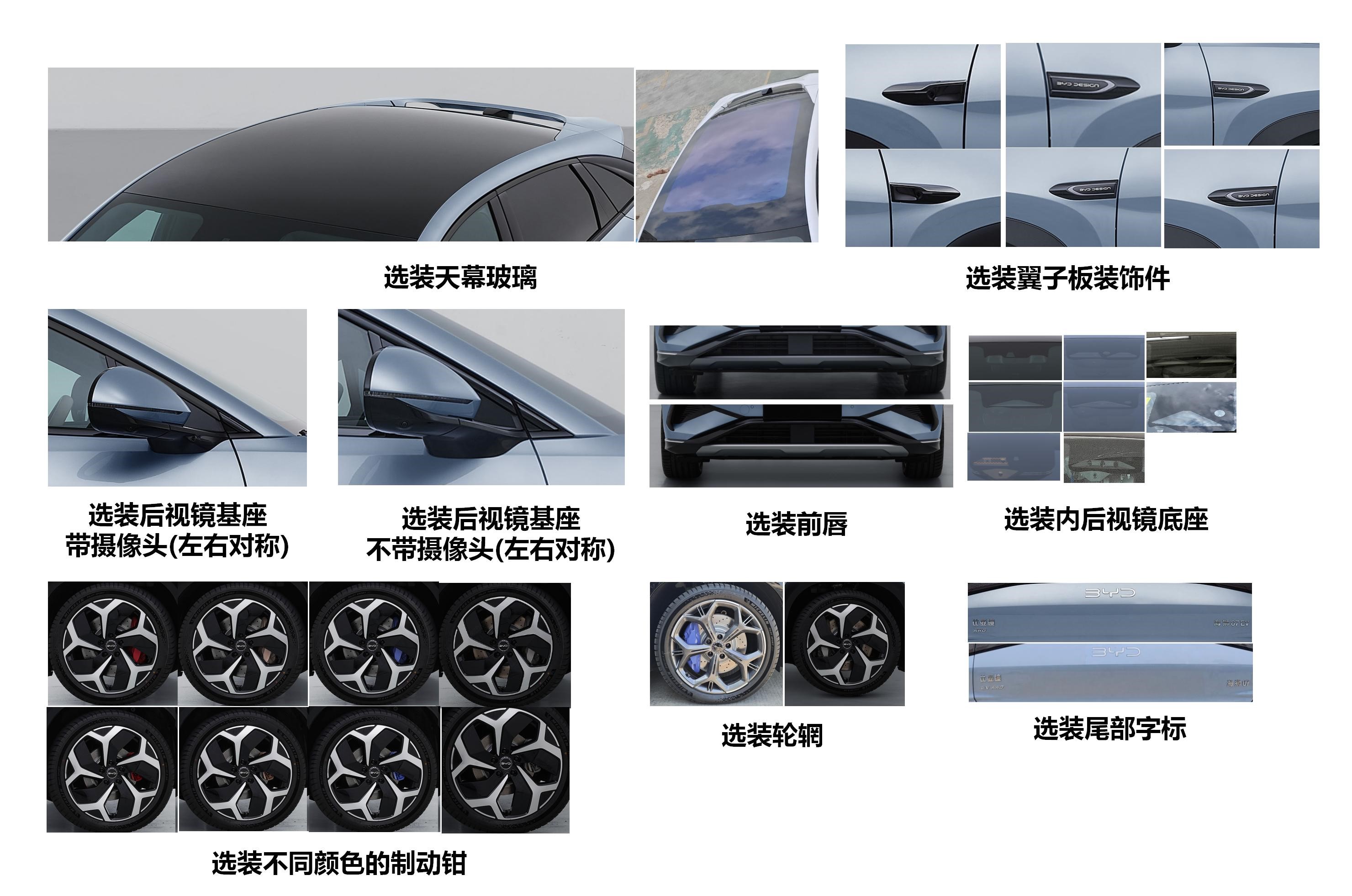 比亚迪牌BYD6486SBEV1纯电动多用途乘用车公告图片