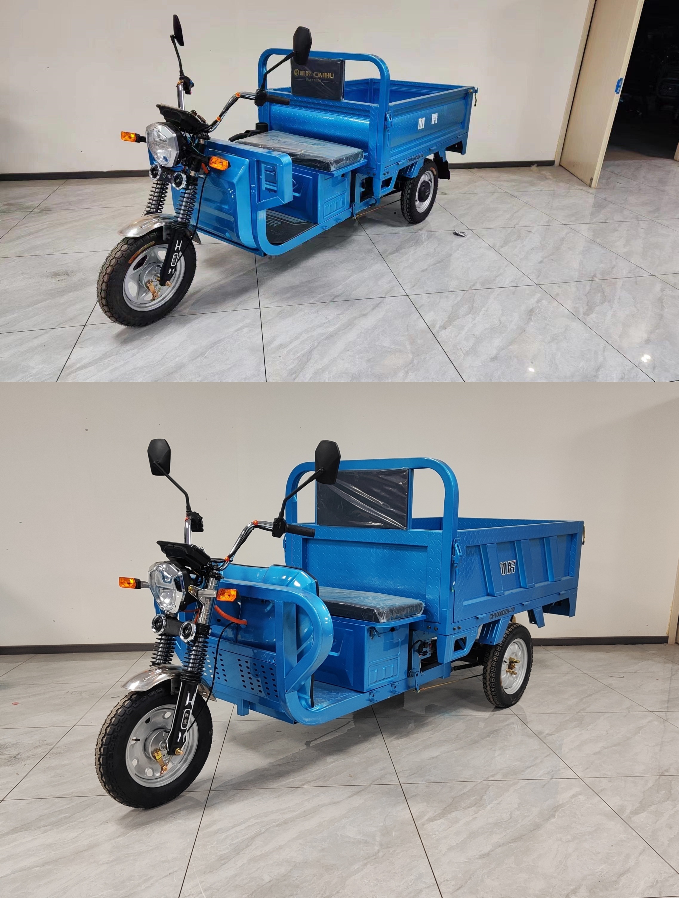 财虎牌CH1000DZH-10电动正三轮摩托车公告图片