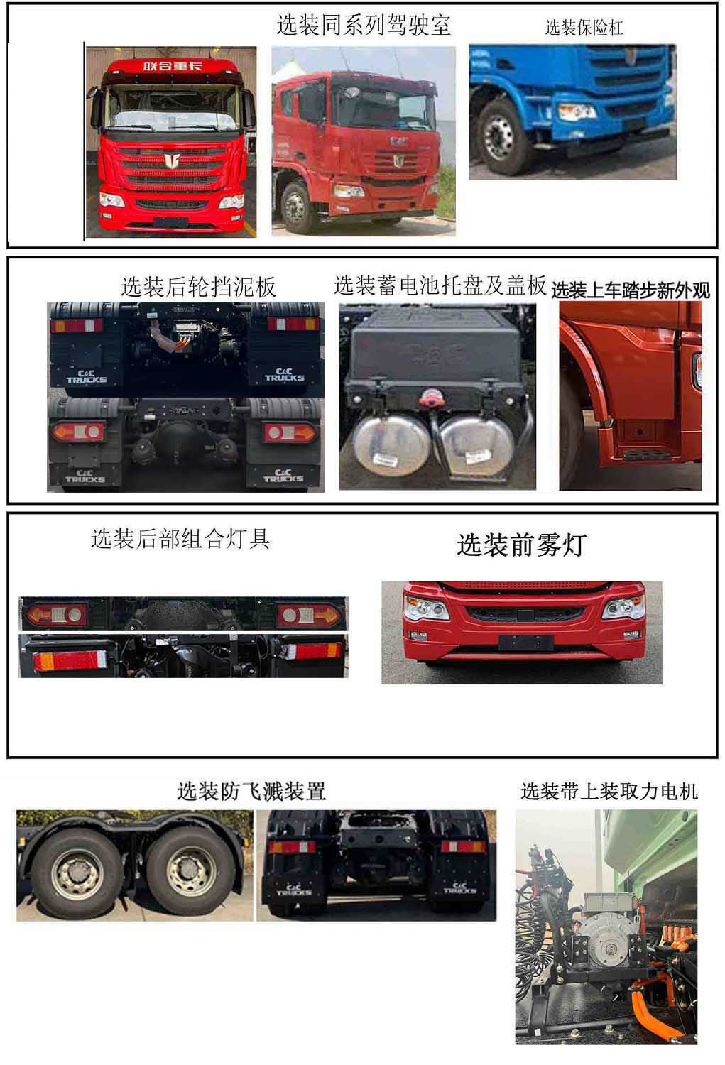 集瑞联合牌QCC4253BEVH4A4换电式纯电动牵引汽车公告图片