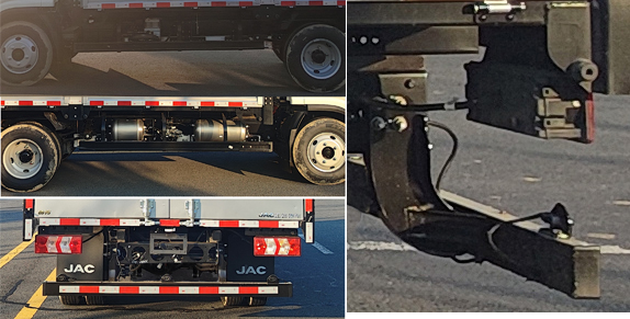 江淮牌HFC5046CCYEV1-1純電動倉柵式運輸車公告圖片