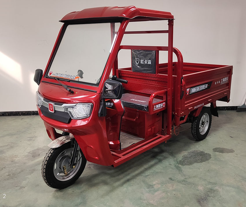 杜卡森牌DK1200DZH-5B电动正三轮摩托车公告图片
