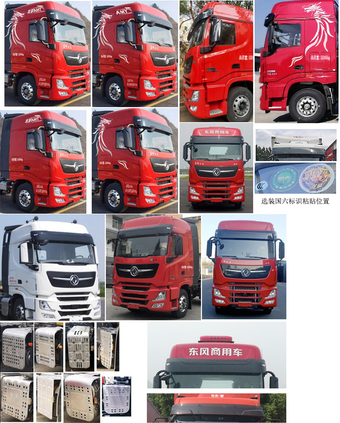 东风牌DFH5320CCQCX2畜禽运输车公告图片