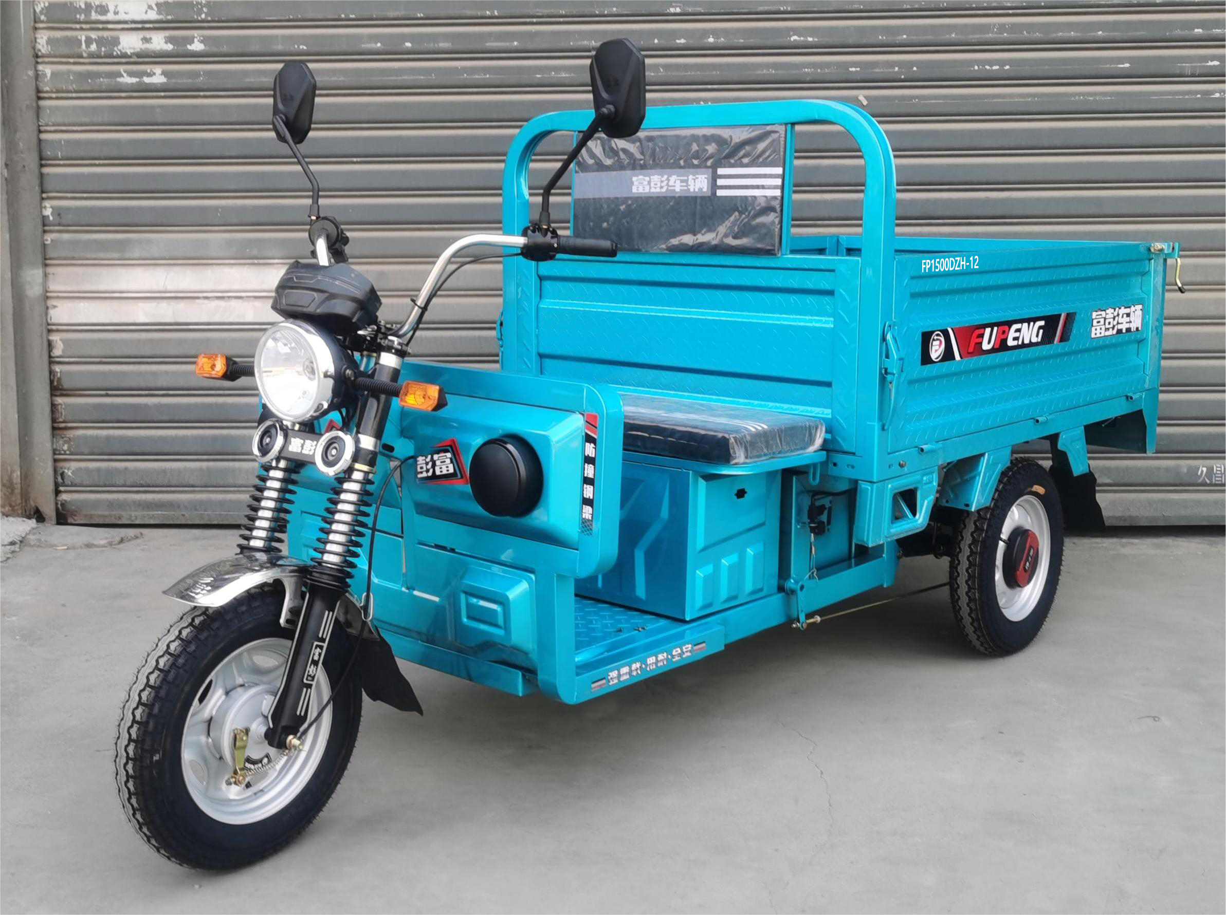 富彭牌FP1500DZH-12电动正三轮摩托车公告图片